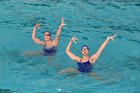 Artistic Swimming  Wheaton College 2021-22 Artistic Swimming. - Photo By: KEITH NORDSTROM : Wheaton, Artistic Swimming